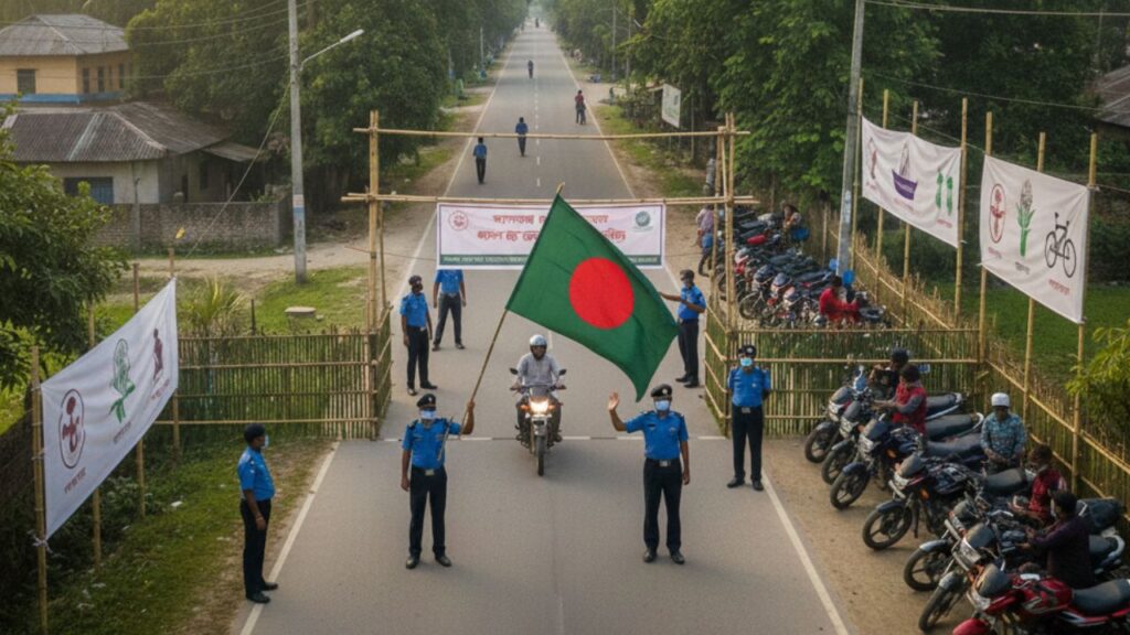 Vehicle restrictions Bangladesh election