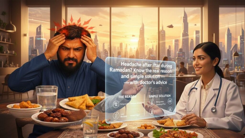 Headache After Iftar in Ramadan