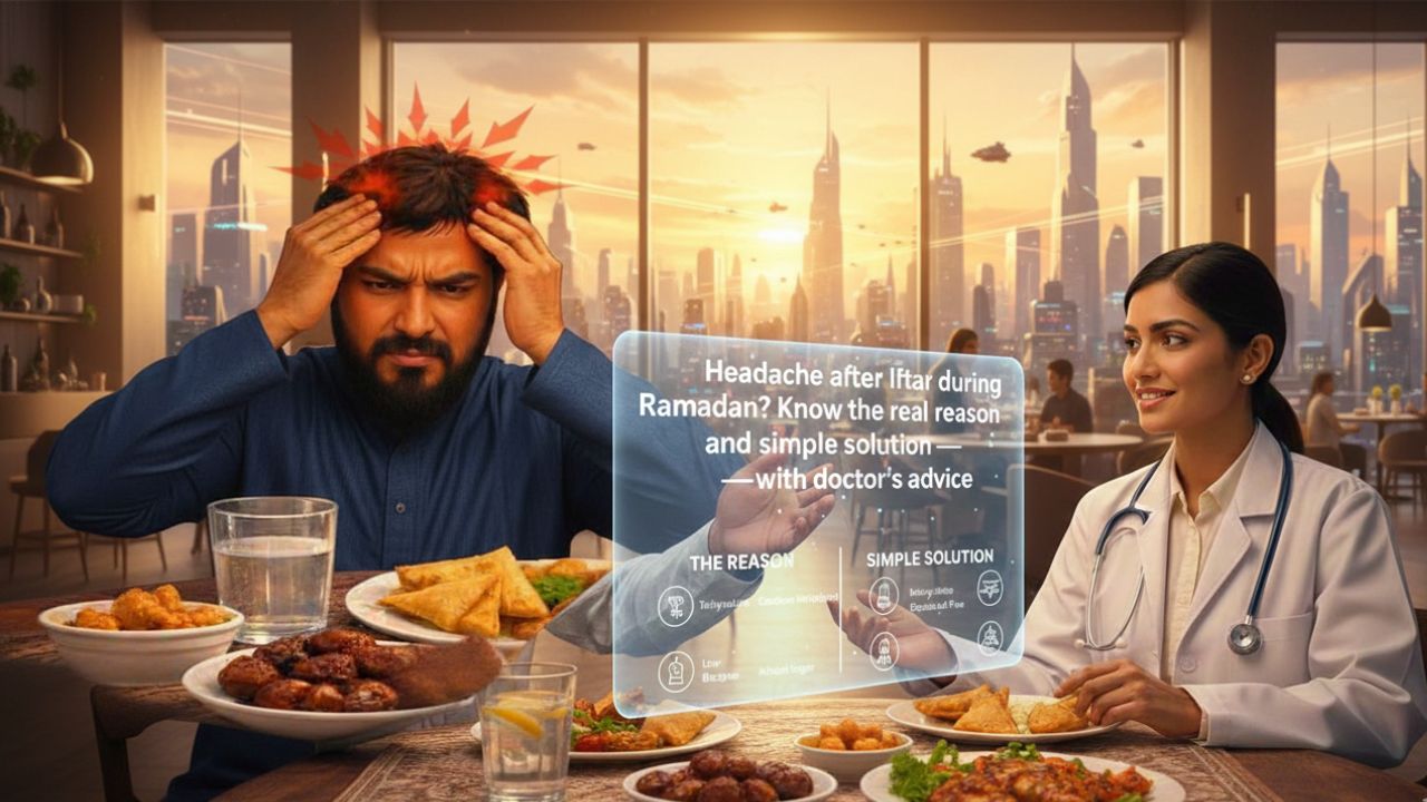 Headache After Iftar in Ramadan