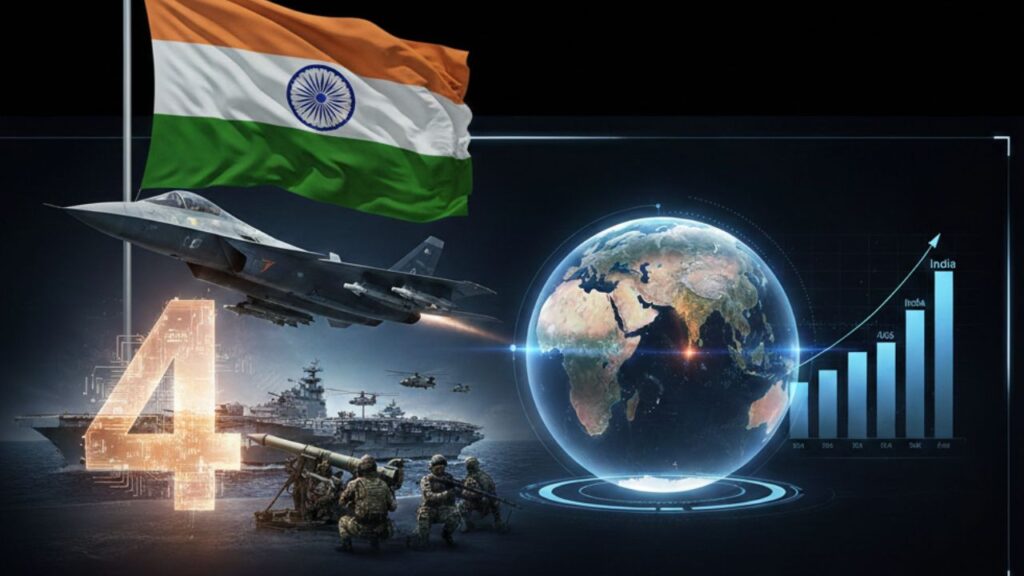 India Ranks 4th in Global Military Power 2026