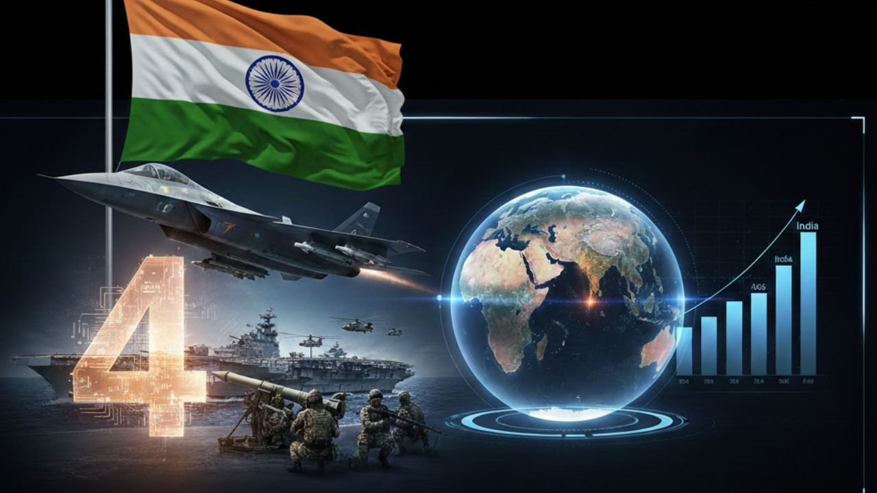 India Ranks 4th in Global Military Power 2026