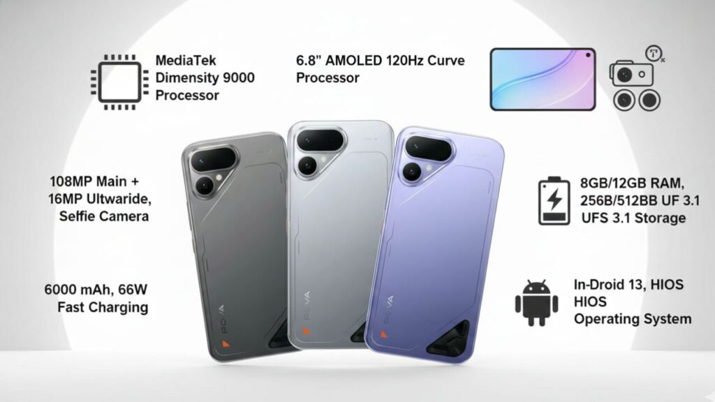 TECNO POVA Curve 2 5G Specifications