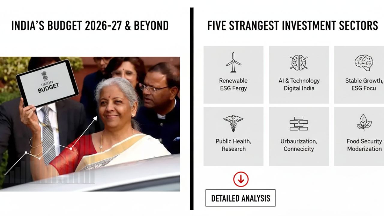 India Budget 2026 Top Five Investment Sectors
