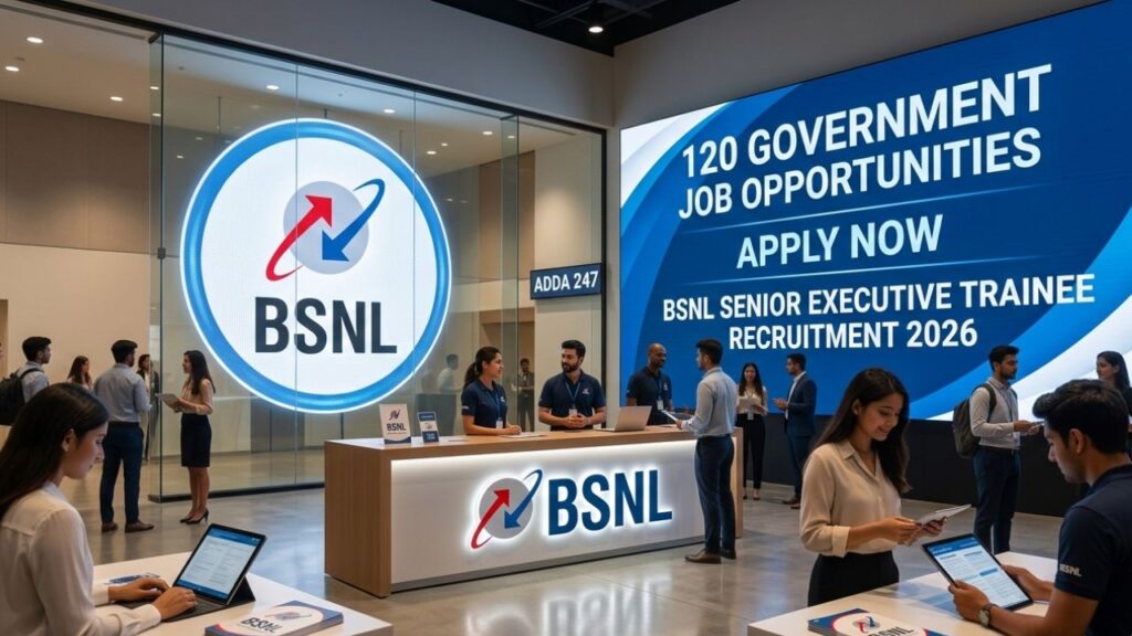 BSNL Senior Executive Trainee Recruitment 2026