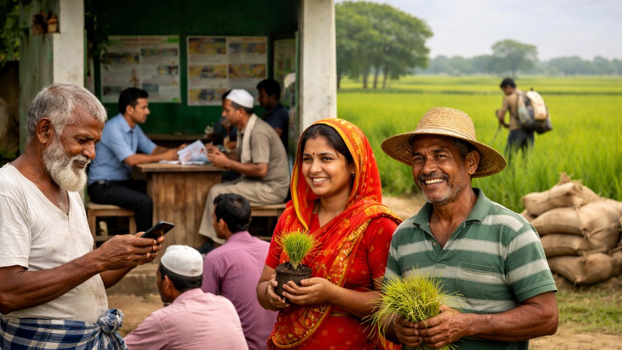 Bhumihin Krishak Bandhu Status Check