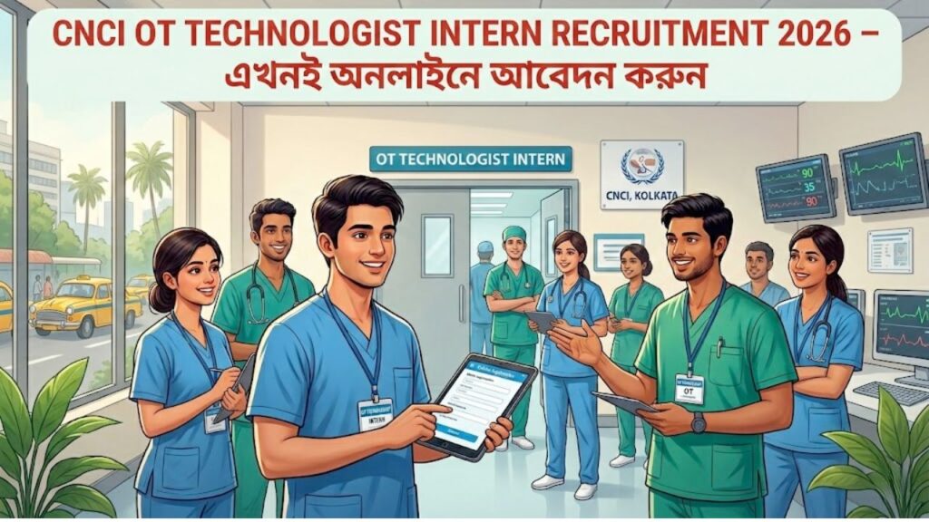 CNCI OT Technologist Intern Recruitment 2026