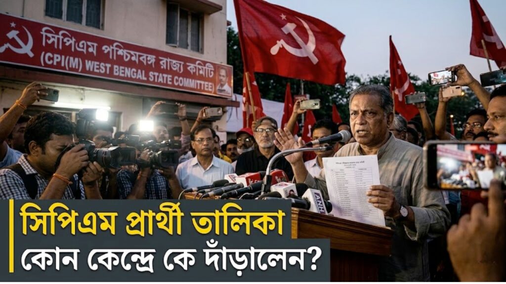 CPM Candidate List 2026 West Bengal