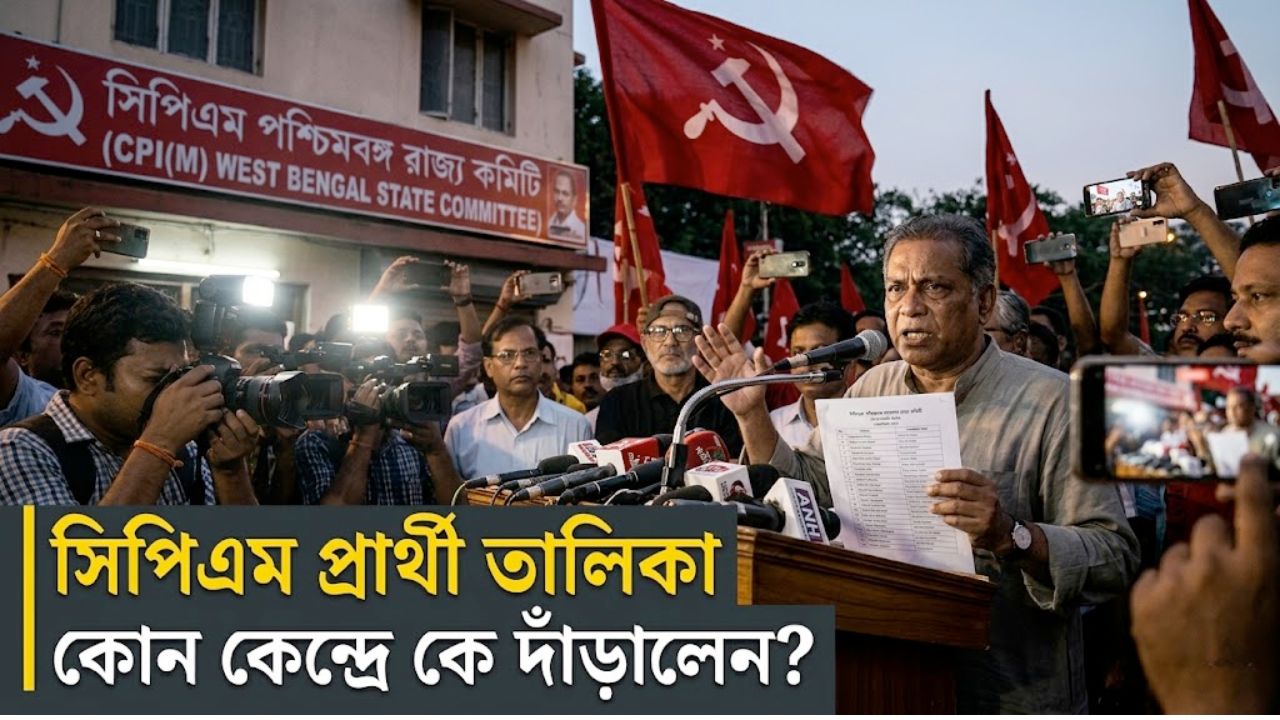 CPM Candidate List 2026 West Bengal