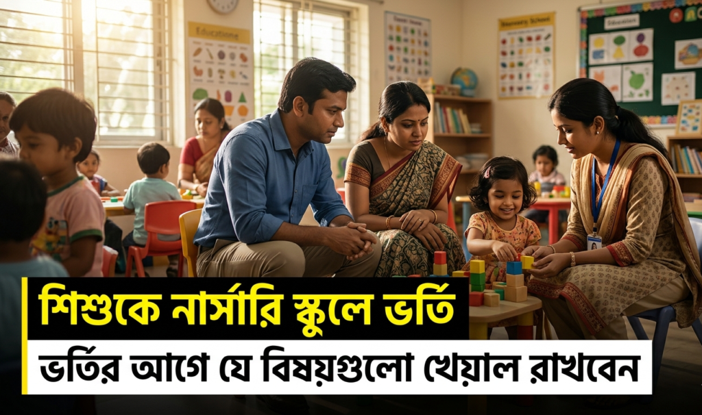 Nursery Admission Checklist for Parents