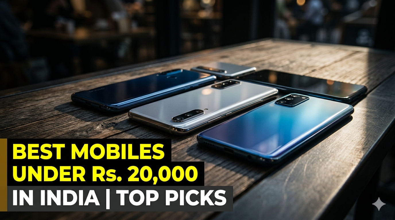 Best Mobiles Under Rs. 20,000 in India