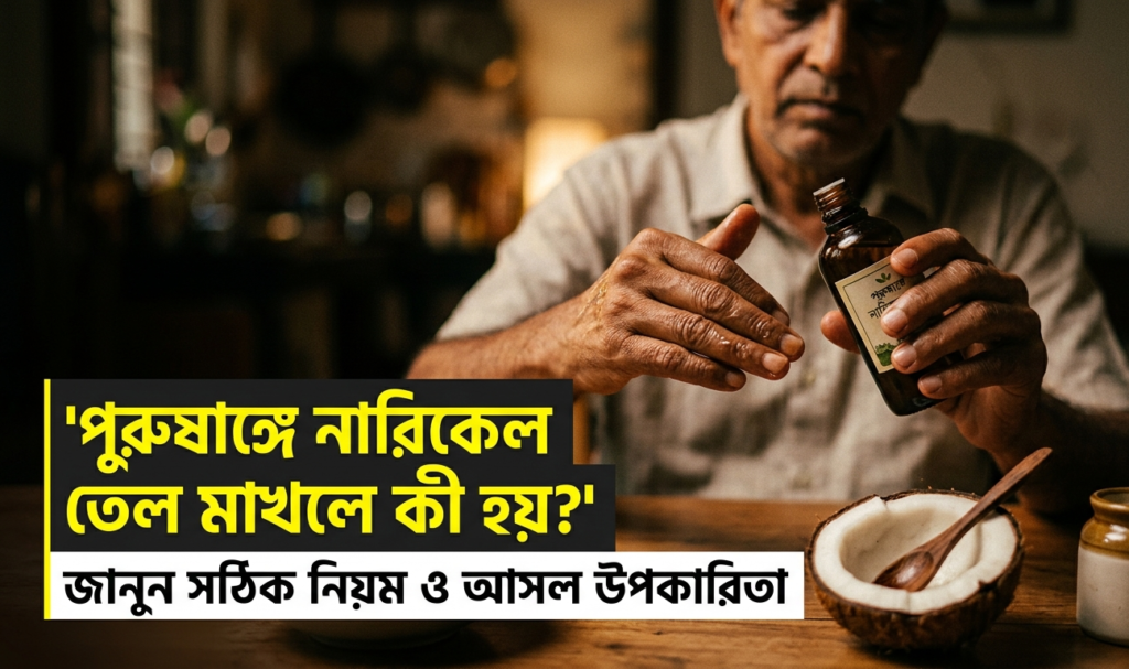 পুরুষাঙ্গে নারিকেল তেল ব্যবহারের নিয়ম