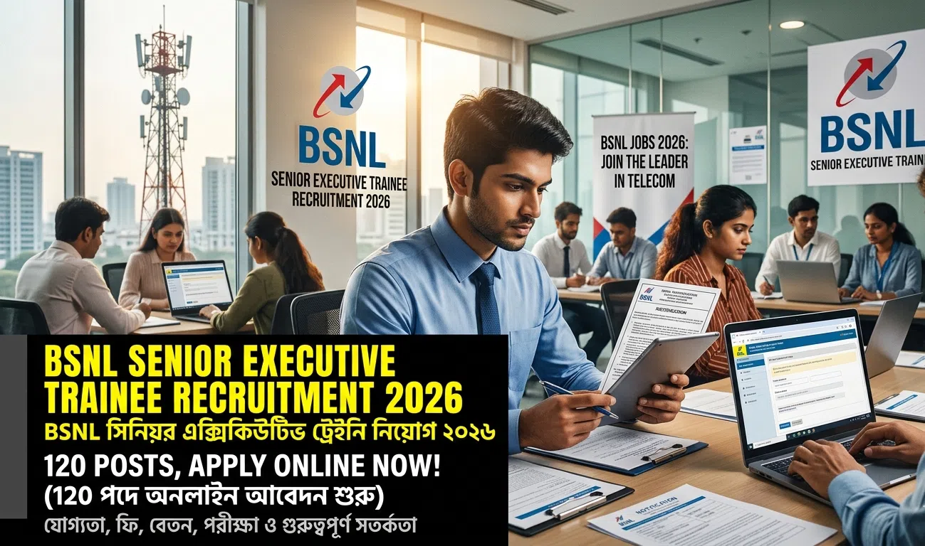 BSNL Senior Executive Trainee Recruitment 2026