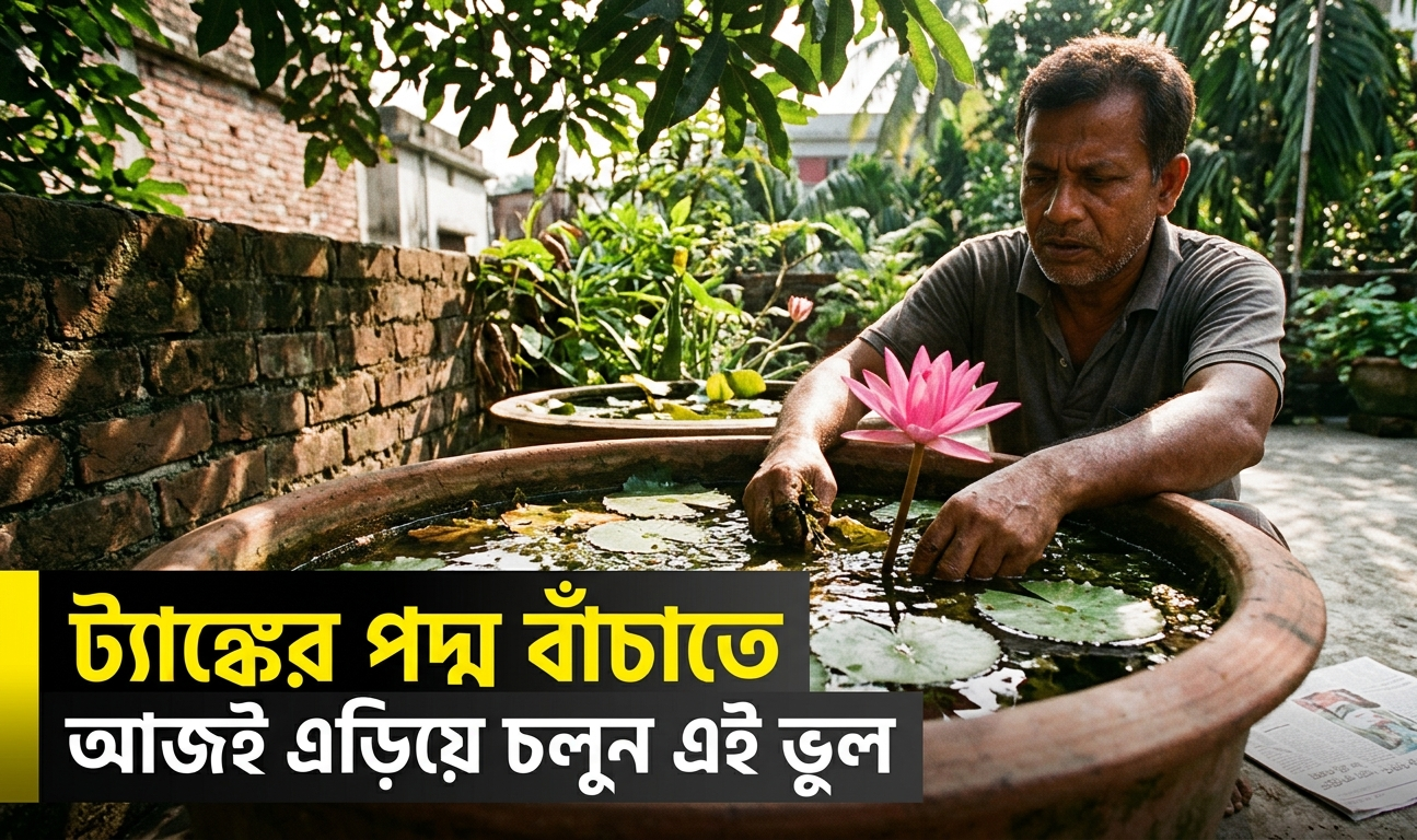 Tank Lotus Growing Tips and Common Mistakes