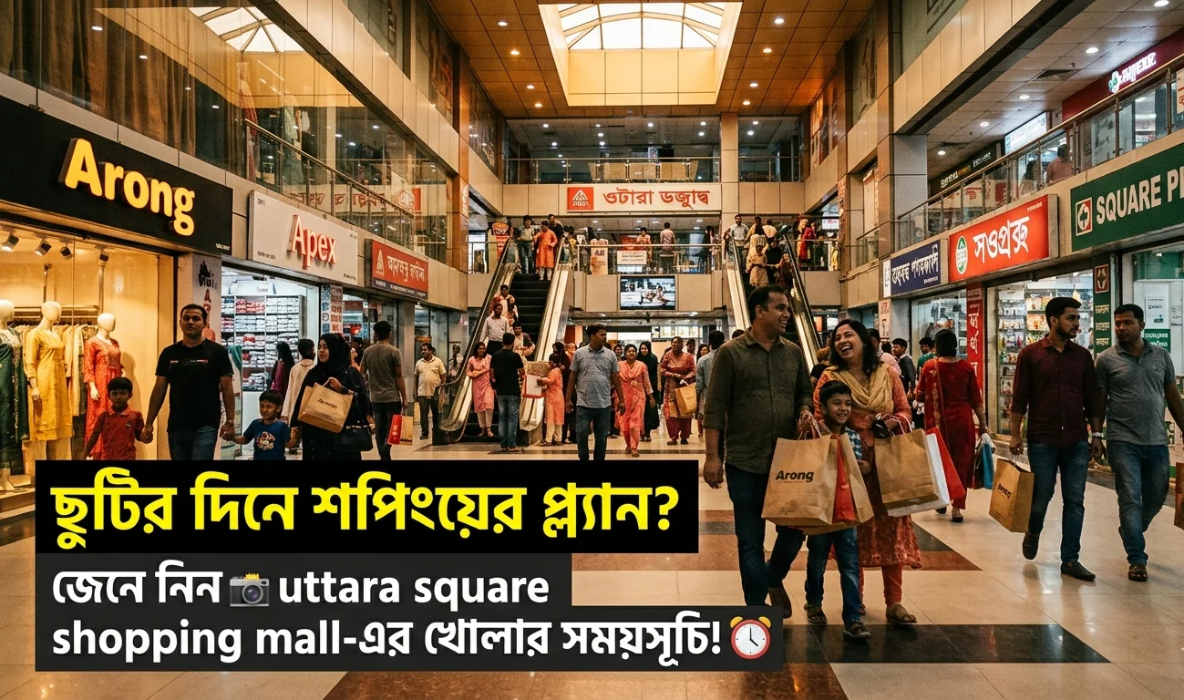 Uttara Square Shopping Mall Opening Closing Time