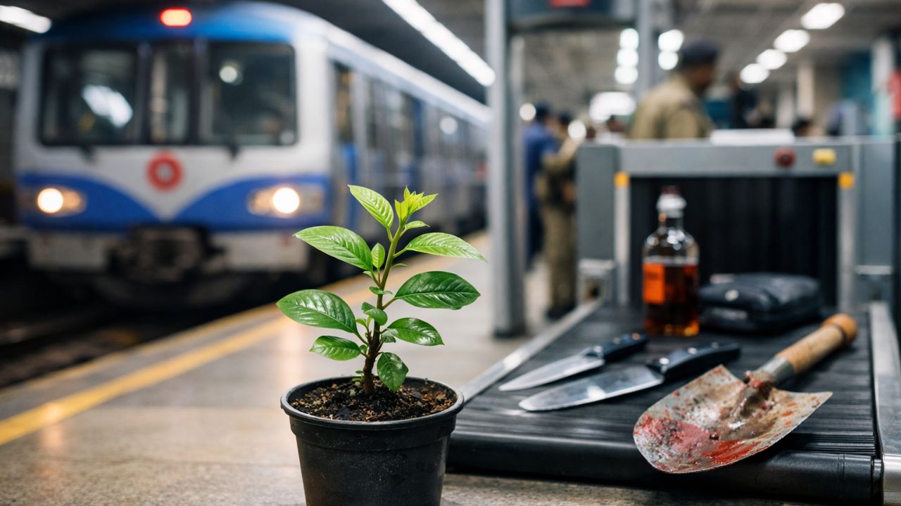 Kolkata Metro sapling rule