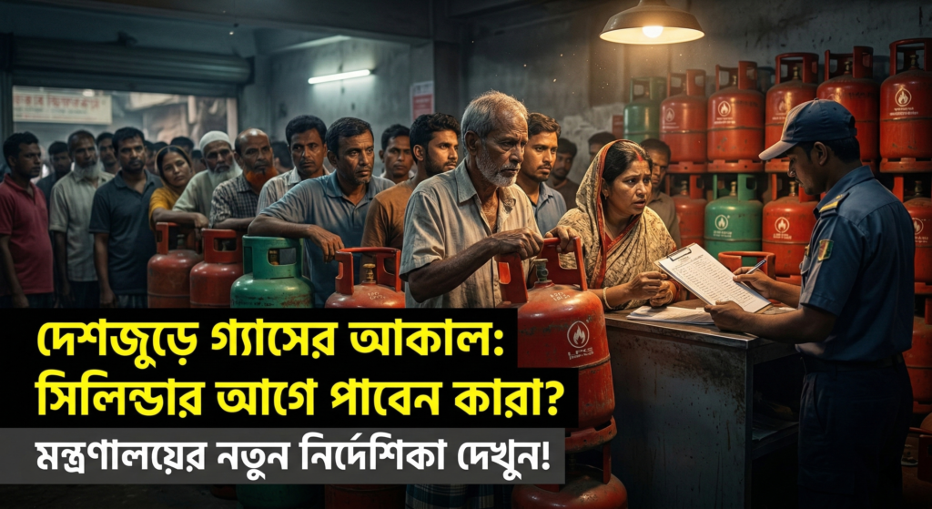 LPG Cylinder Shortage Priority List