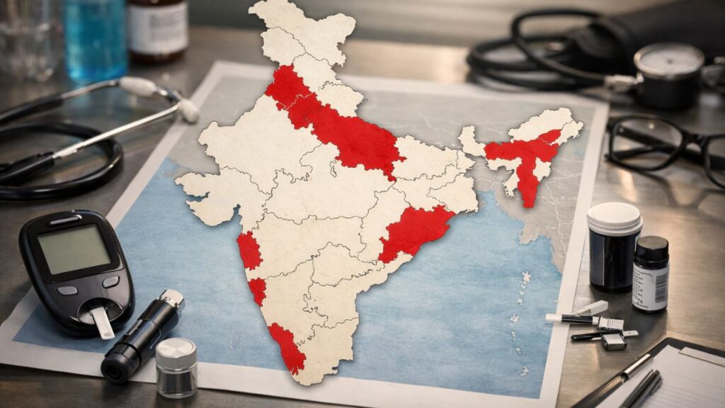 Top 10 Indian States With the Highest Diabetes Rates