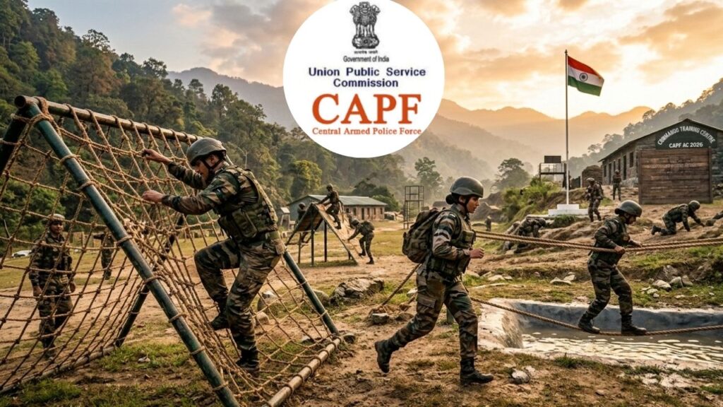 UPSC CAPF AC Recruitment 2026