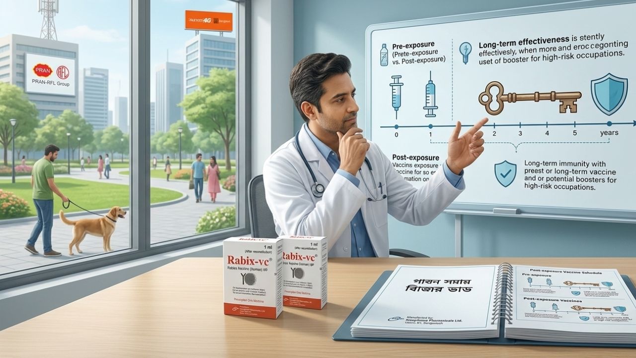 রেবিস ভ্যাকসিন এর কার্যকারিতা কতদিন থাকে