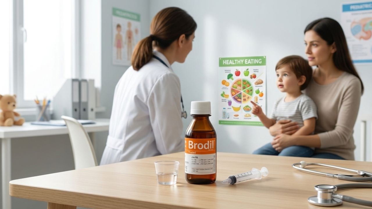 শিশুদের ব্রডিল সিরাপ খাওয়ার নিয়ম