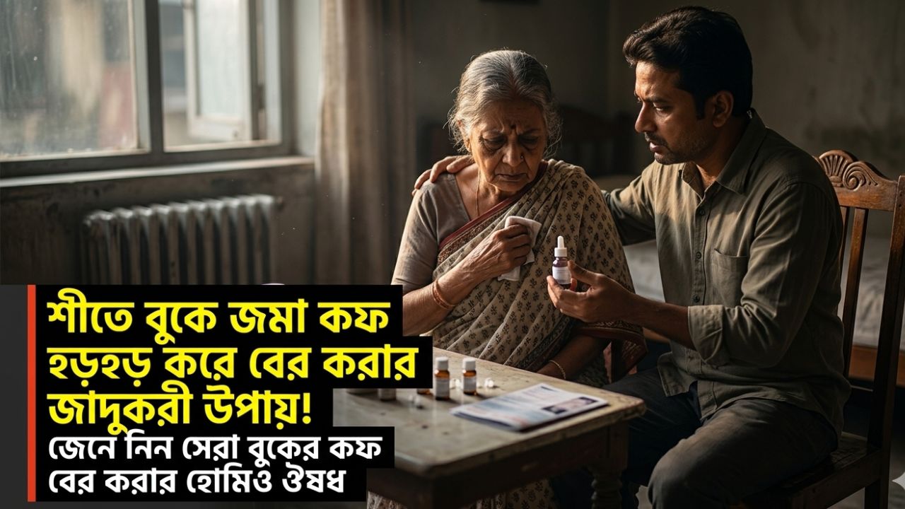 বুকের কফ বের করার হোমিও ঔষধ