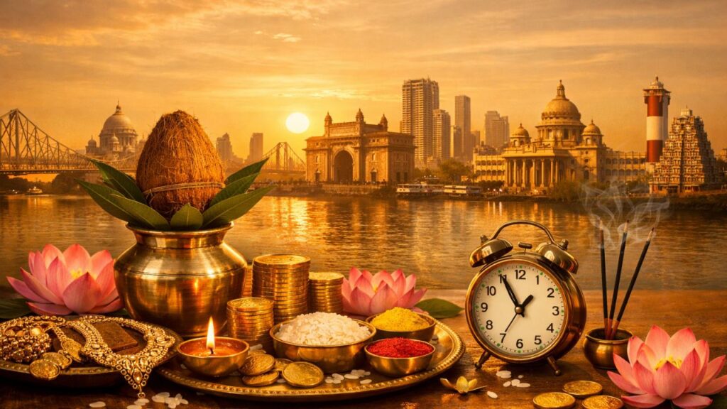 Akshaya Tritiya 2026 date and time City Wise