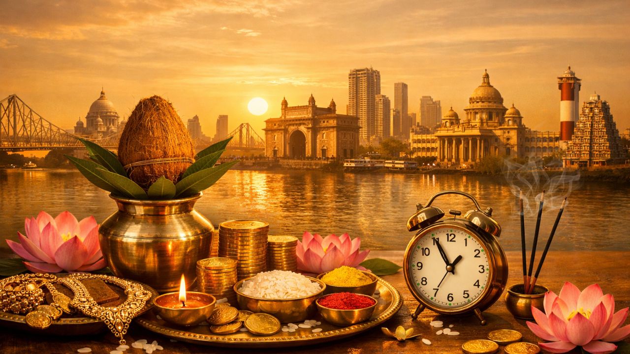 Akshaya Tritiya 2026 date and time City Wise