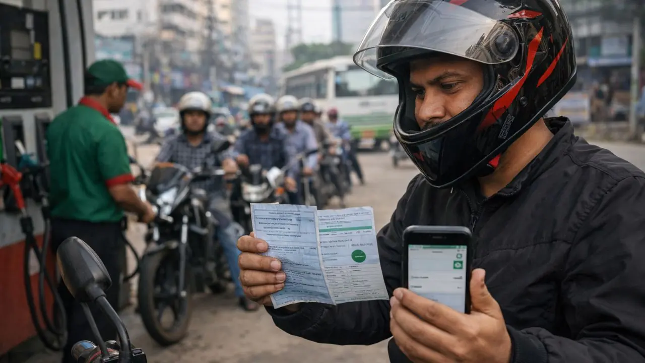 Bangladesh Motorcycle Registration Number Fuel Pass Check