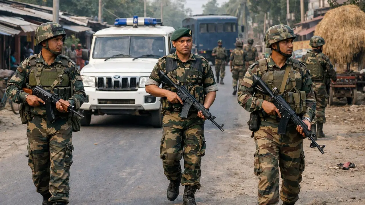 District Wise Central Force Deployment Bengal 2026