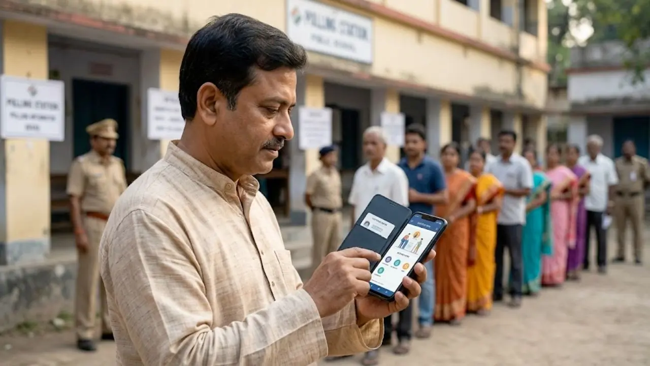 Find Polling Booth Using Voter Helpline App