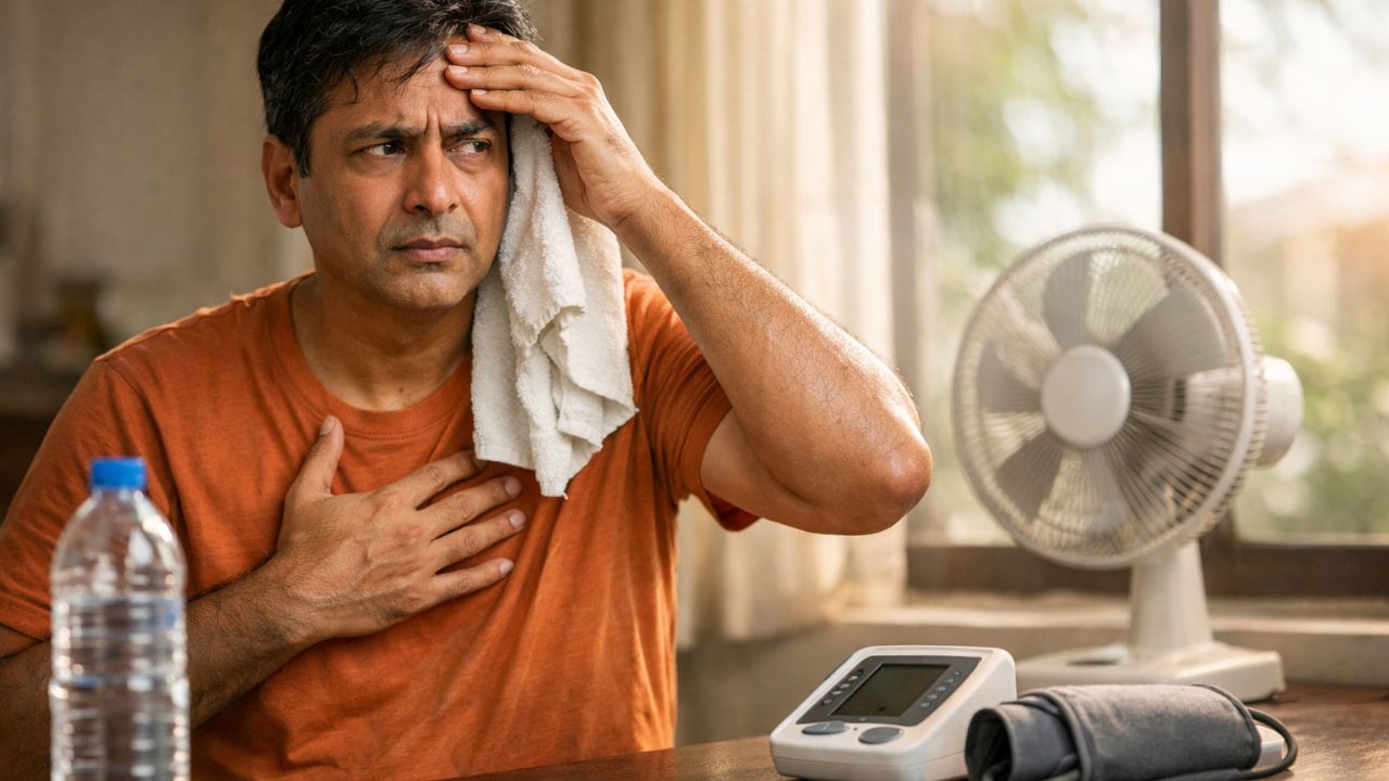 Heat Discomfort vs High Blood Pressure Symptoms
