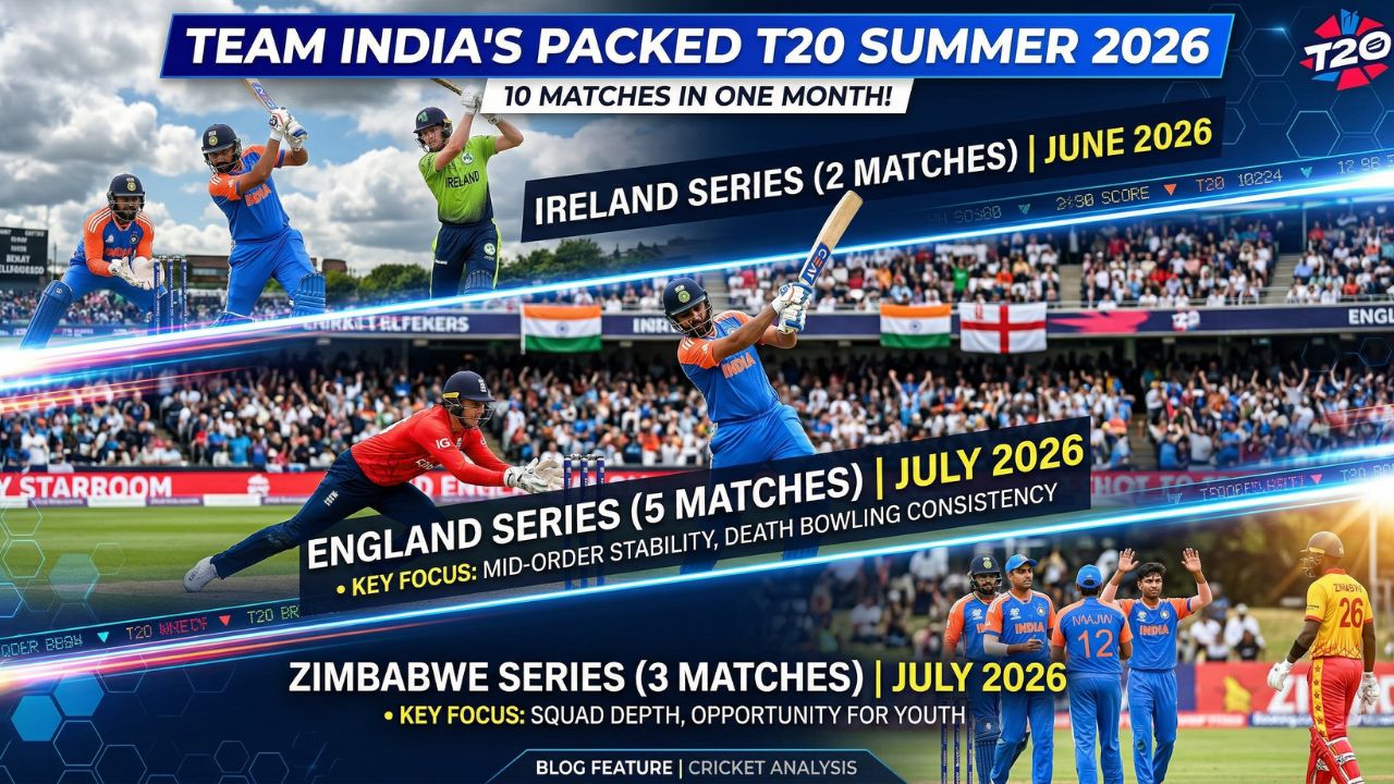 Team India T20 Schedule 2026