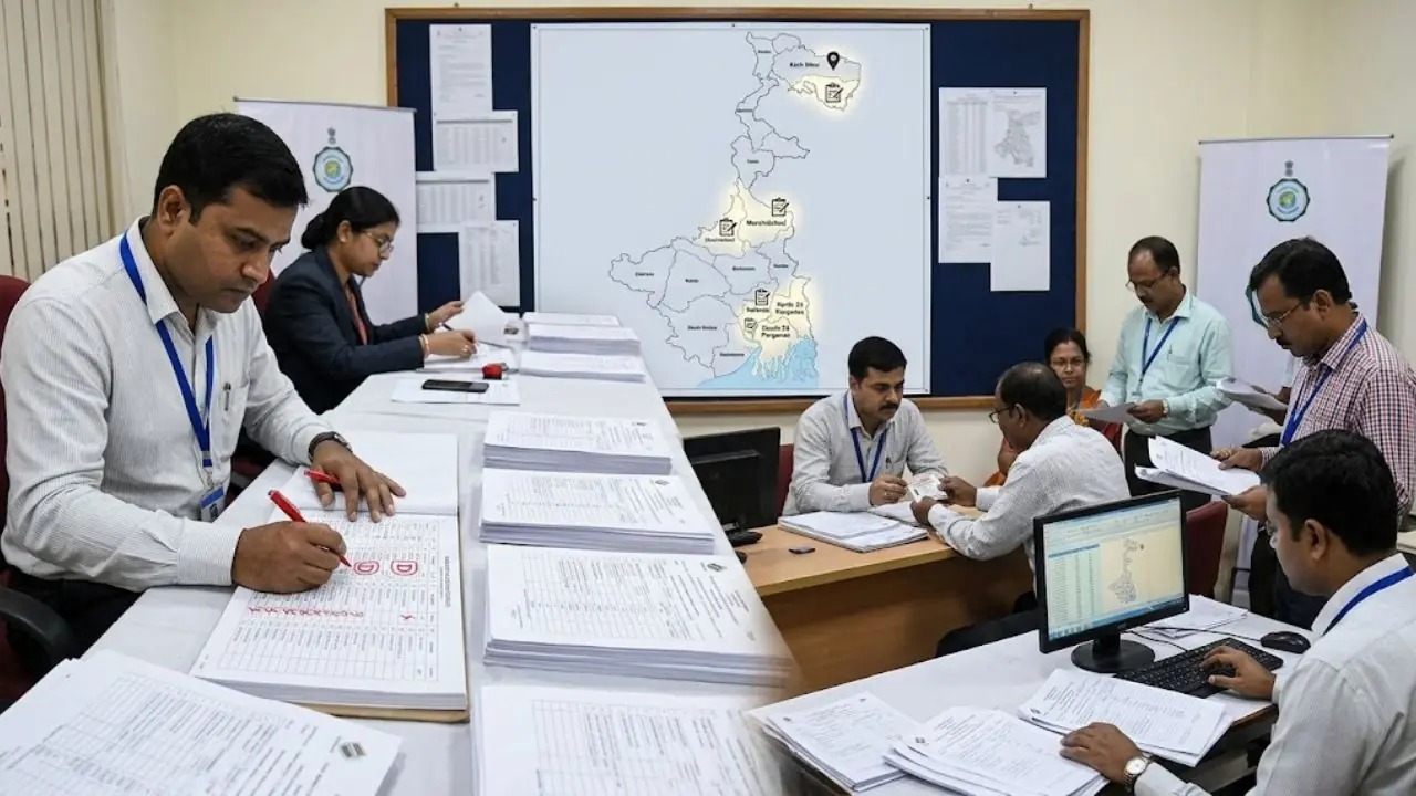 West Bengal SIR district wise deleted voters