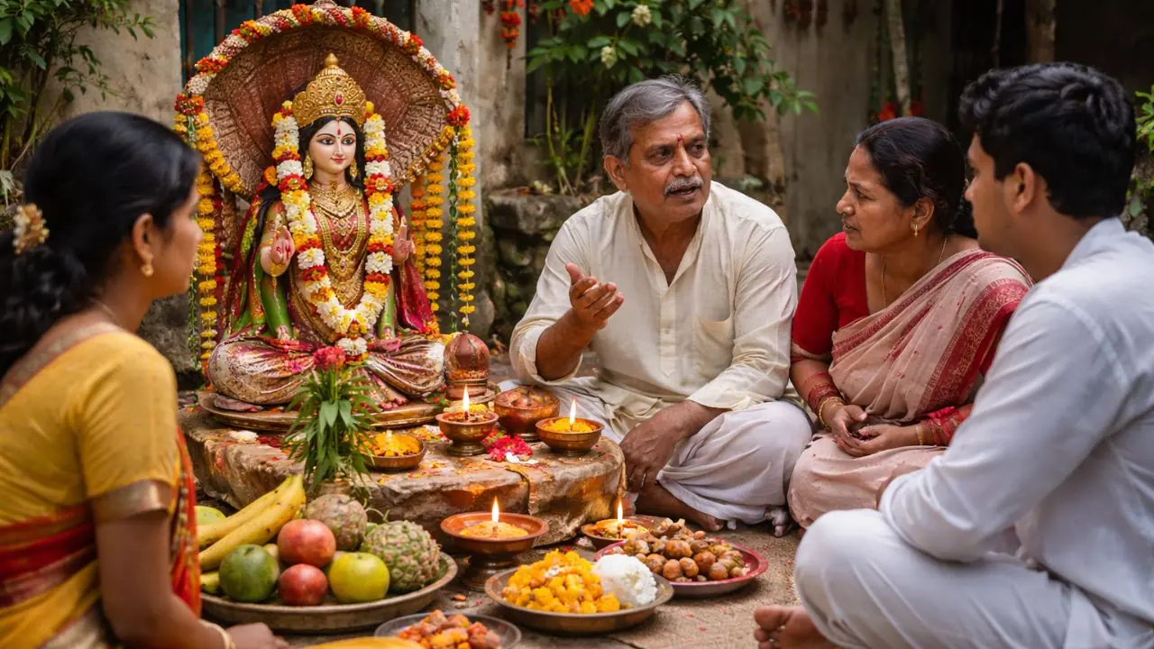 Why Goat Sacrifice In Manasa Puja