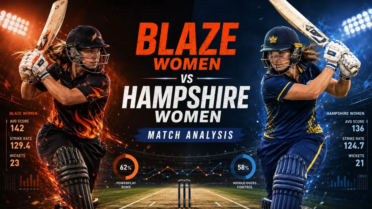 Blaze Women vs Hampshire Women match analysis